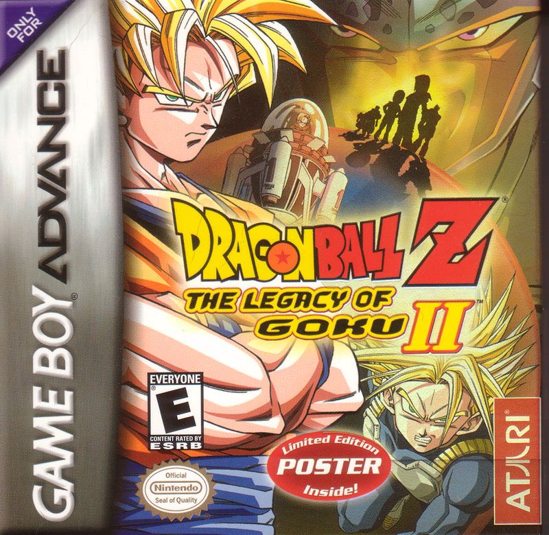 Dragon Ball Z: The Legacy of Goku box art for GameBoy Advance